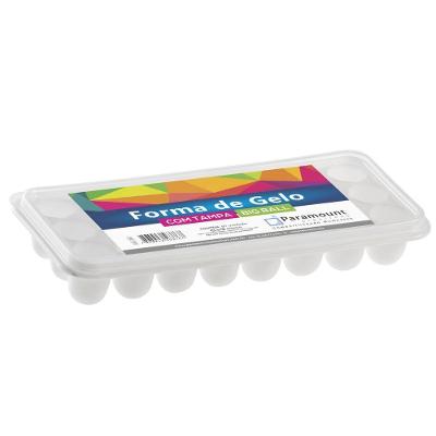 Forma De Gelo C/tampa 24 Cavidades Big Ball - Paramount 847 Cor Creme