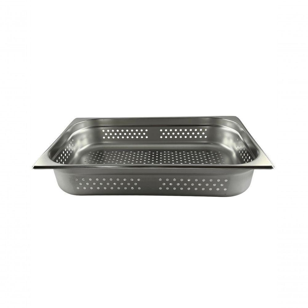 Cuba Gn 1/1 100mm Perfurada Sem Alça - Platinox - 2
