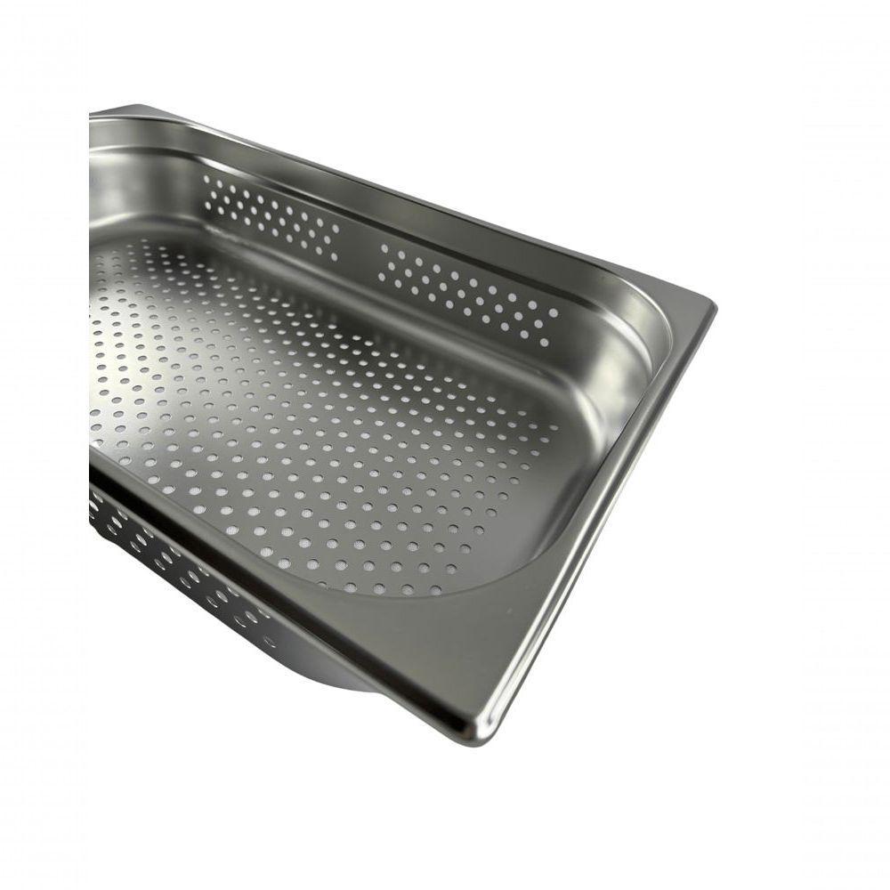 Cuba Gn 1/1 100mm Perfurada Sem Alça - Platinox - 3