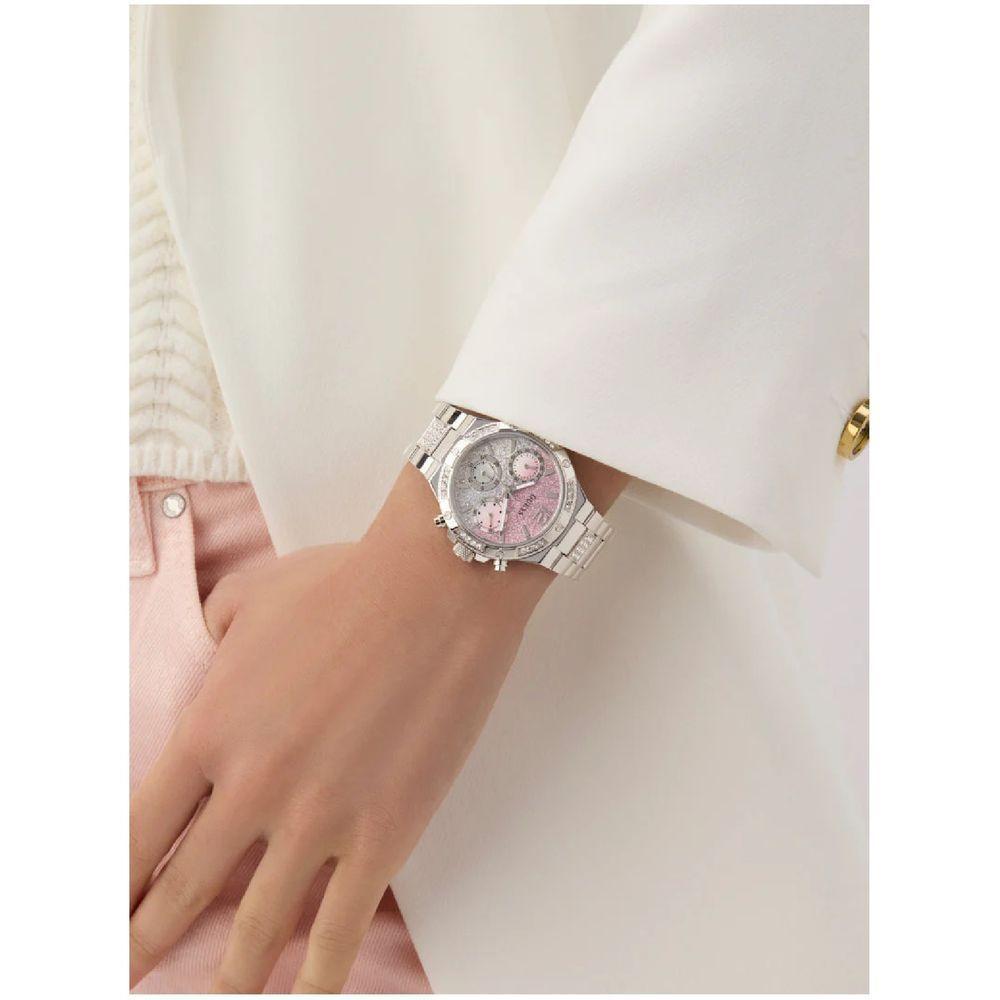Relógio Guess Feminino Harlow Gw0950l1 Prata - 2