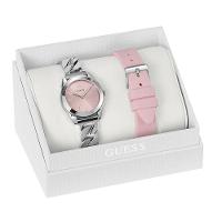 Relógio Guess Feminino Ladies Silver Tone Gw0845l1 Prata E Rosa - 8