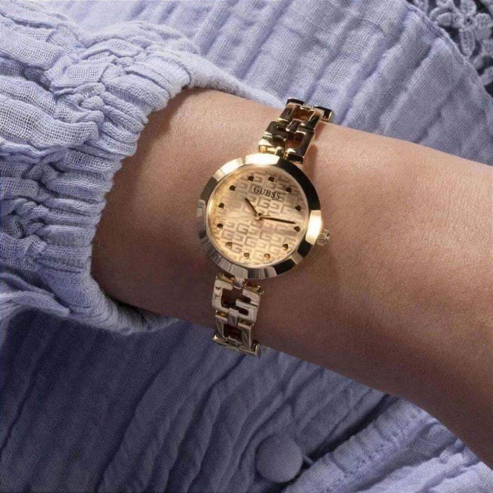 Relógio Guess Feminino Gw0549l2 Dourado - 2