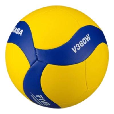 Bola De Vôlei Mikasa V360w Fivb Amarelo E Azul