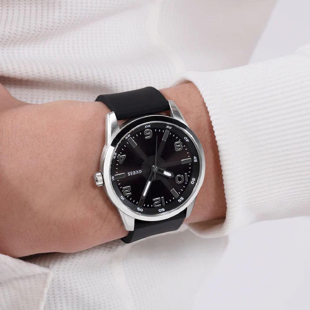 Relógio Guess Masculino Gw0805g1 Preto - 3