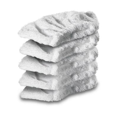 5 Panos De Algodão Para Limpadoras A Vapor Karcher Bocal Com Cerdas