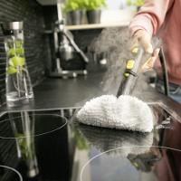 5 Panos De Algodão Para Limpadoras A Vapor Karcher Bocal Com Cerdas - 4