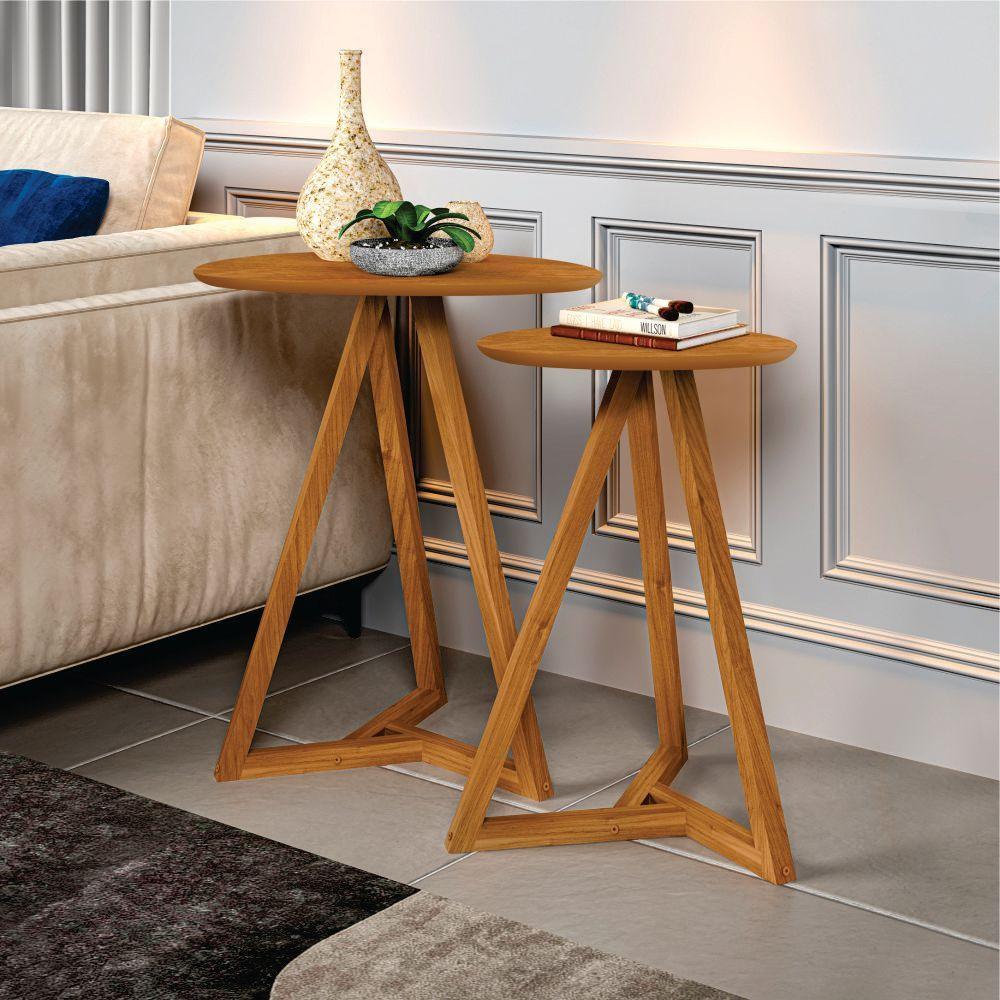 Conjunto De Cabeceira Com Mezanino Lateral Lincoln Nature - 7