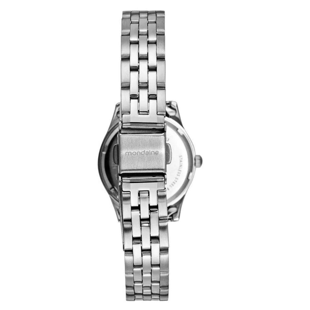 Kit Relógio Mondaine Prata Com Colar E Brincos 32720l0mkne2k1 - 4