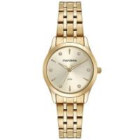 Kit Relógio Mondaine Dourado Com Colar E Brincos 32610lpmkde1k1 - 1