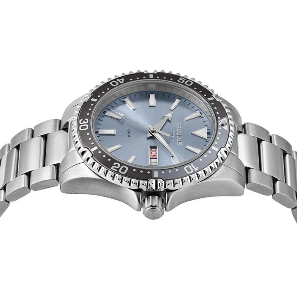 Relógio Seculus Diver Automático 44237g0svna6 Azul - 2