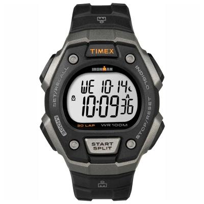 Relógio Timex Digital Ironmam® Classic 30 Tw5m40100 Preto E Cinza