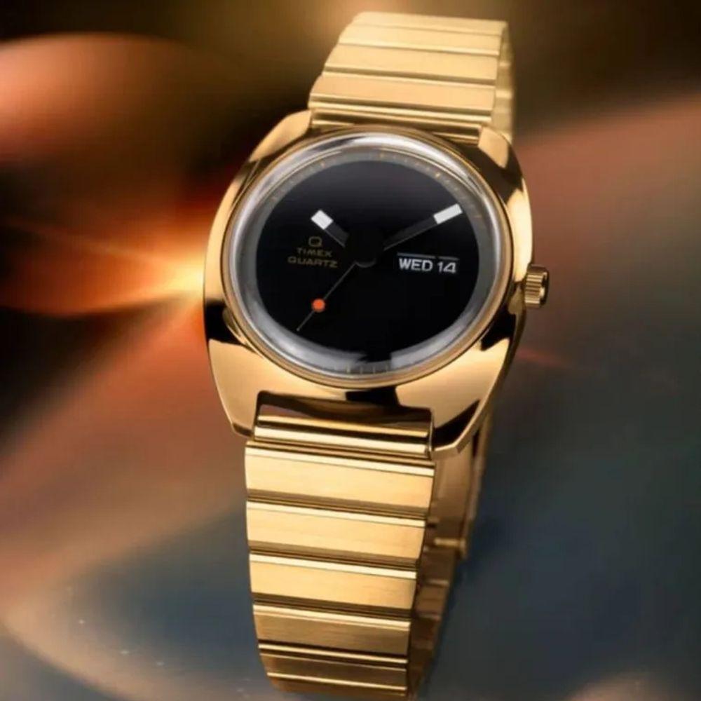 Relógio Q Timex 1975 Enigma Tw2y34400 Dourado - 2