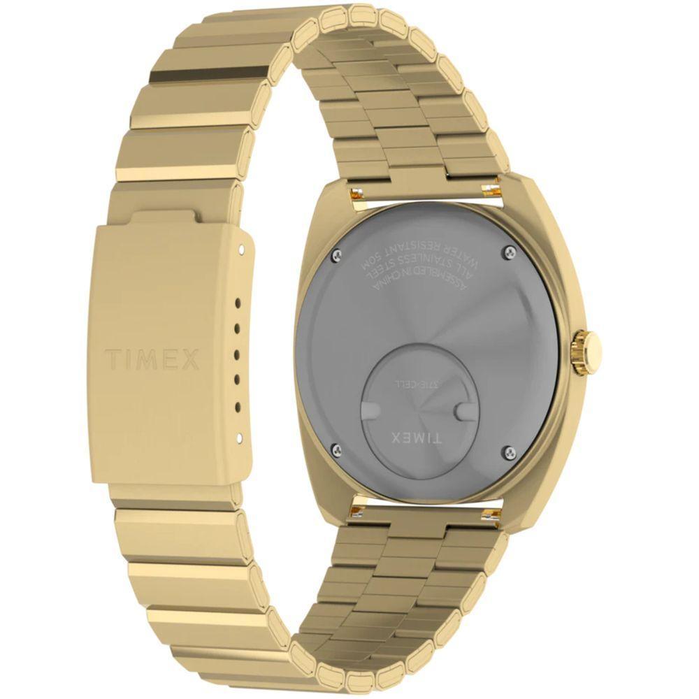 Relógio Q Timex 1975 Enigma Tw2y34400 Dourado - 7