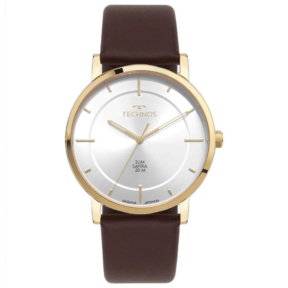 Relógio Technos Slim Gl32az/0k Dourado - 1
