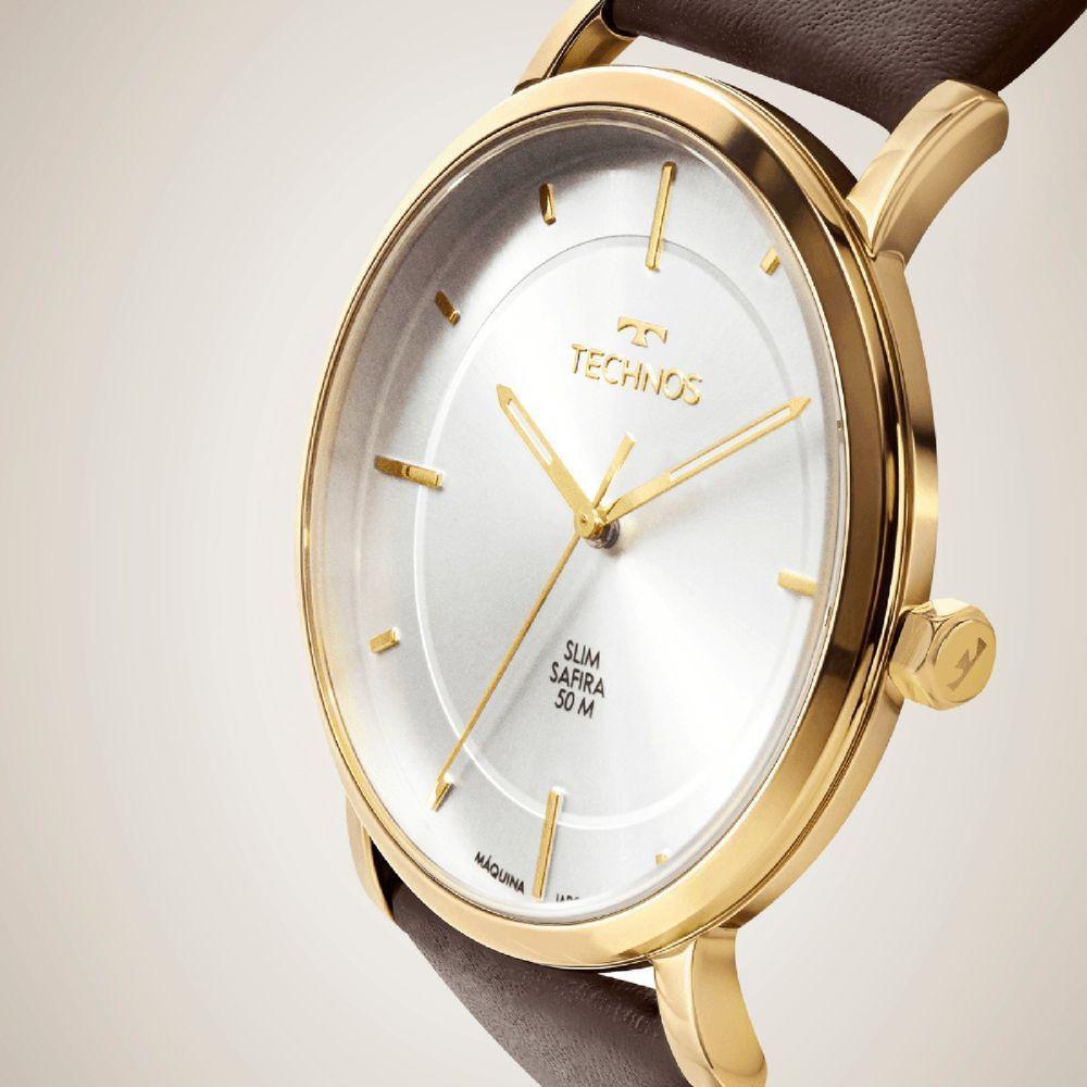 Relógio Technos Slim Gl32az/0k Dourado - 2
