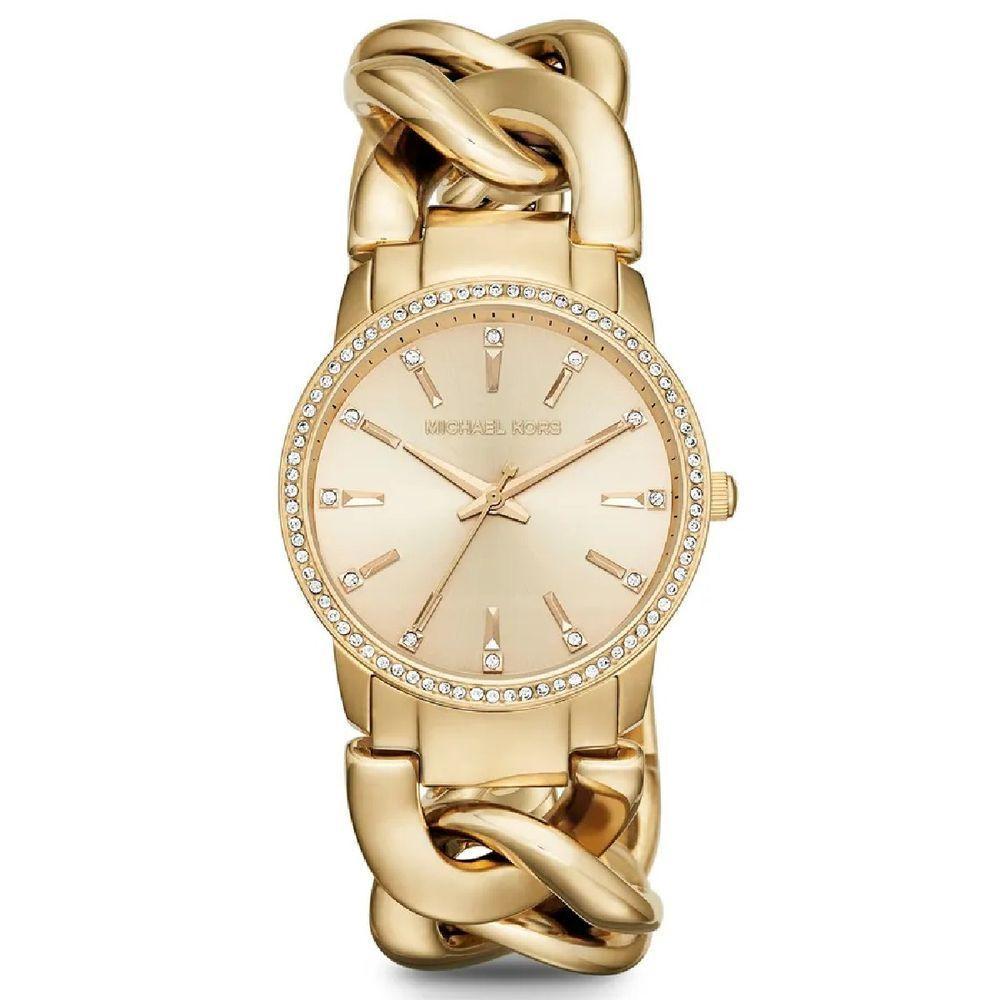 Relógio Michael Kors Lady Nini Mk3235/1dn Dourado - 1