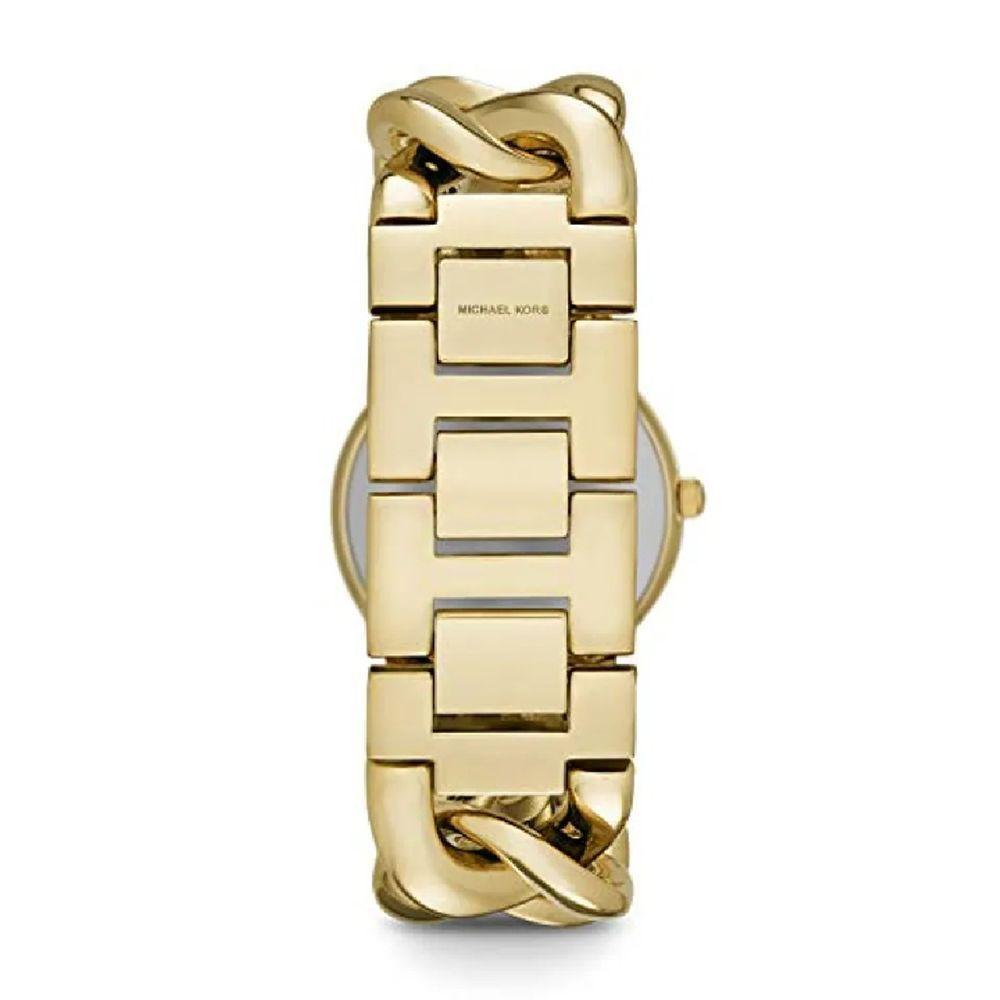 Relógio Michael Kors Lady Nini Mk3235/1dn Dourado - 4