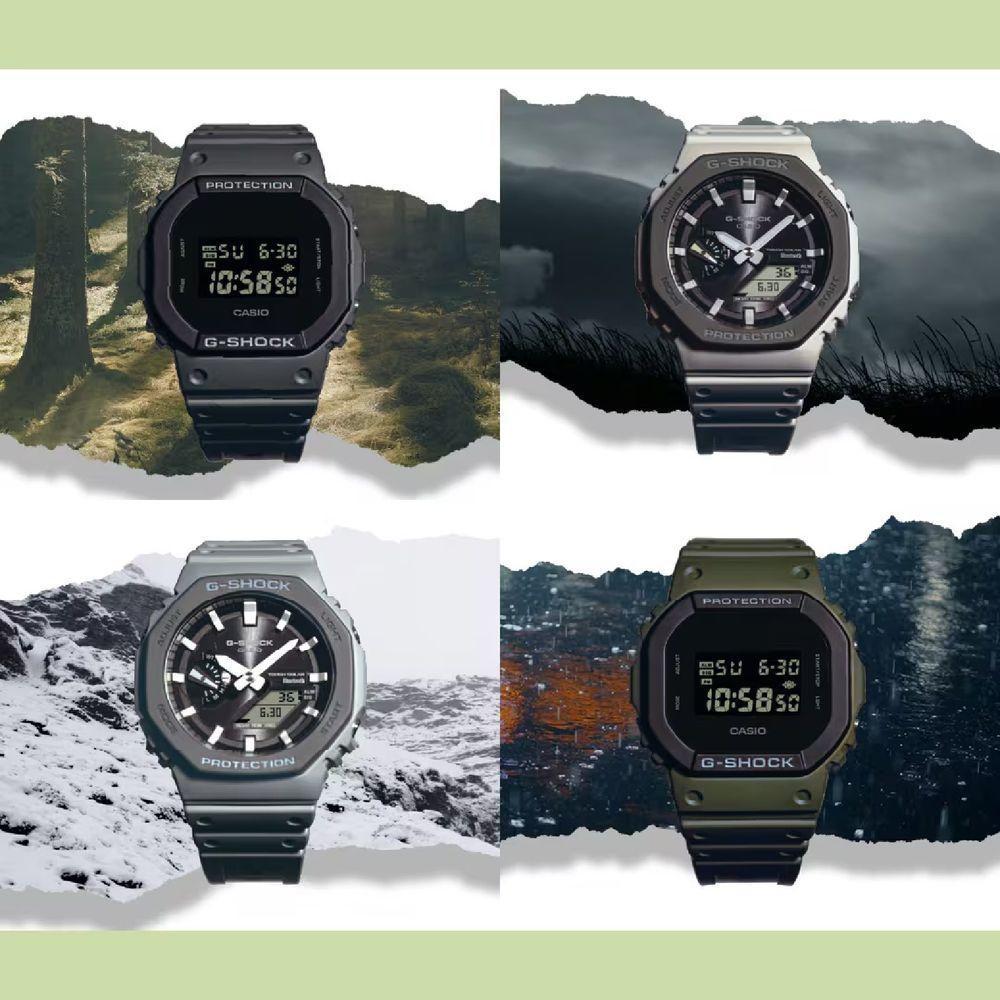 Relógio Casio G-shock Ga-b2100luu-5adr Carbon Core Guard Urban Utility Tough Solar E Bluetooth - 5