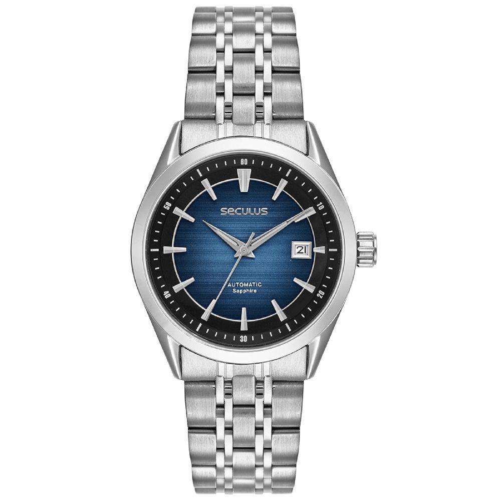Relógio Seculus Automático 77349g0svna2 Azul - 1