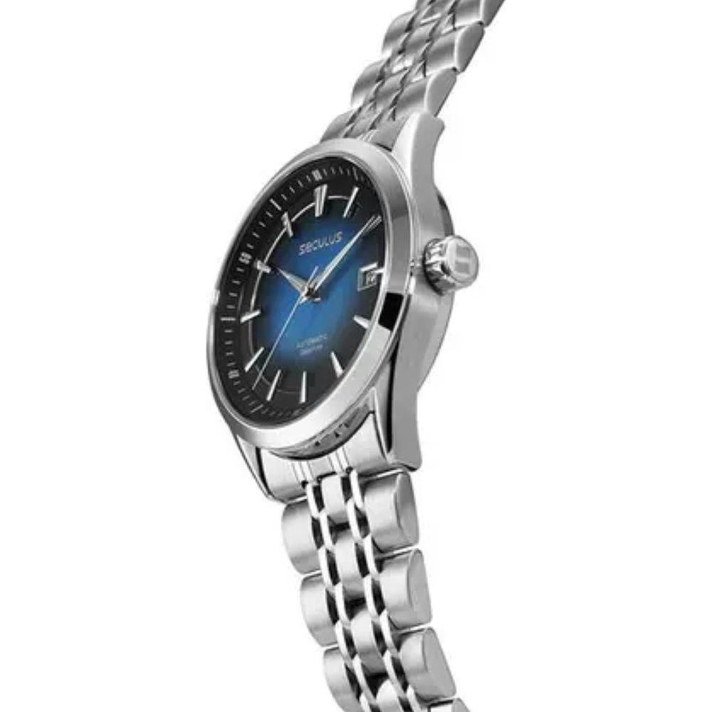 Relógio Seculus Automático 77349g0svna2 Azul - 3