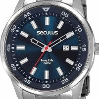 Relógio Seculus Long Life 20786g0svna1 Prata