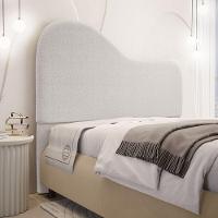 Cabeceira Orgânica Cama Box Queen Size Sea 160cm Com Frame Bouclé Off White - Abmaza - 2