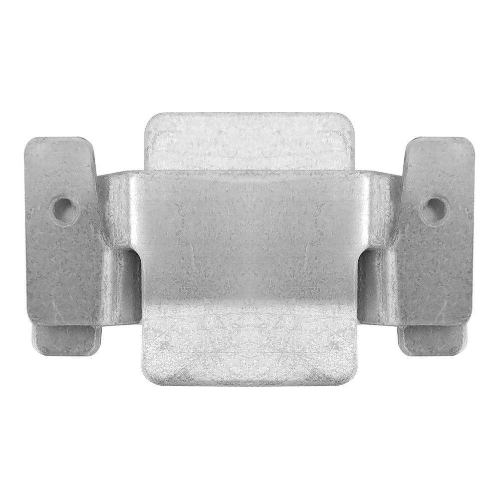 02 Pares Conector De Encaixe Para Móveis Compátivel Sofá Cabeceira Painel Galvanizado - Abmaza - 7