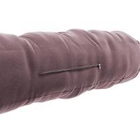 Almofada Para Cabeceira Encosto Apoio Lombar Spot 160cm Com Porta Celular Veludo - Abmaza Cor Rosê - 3