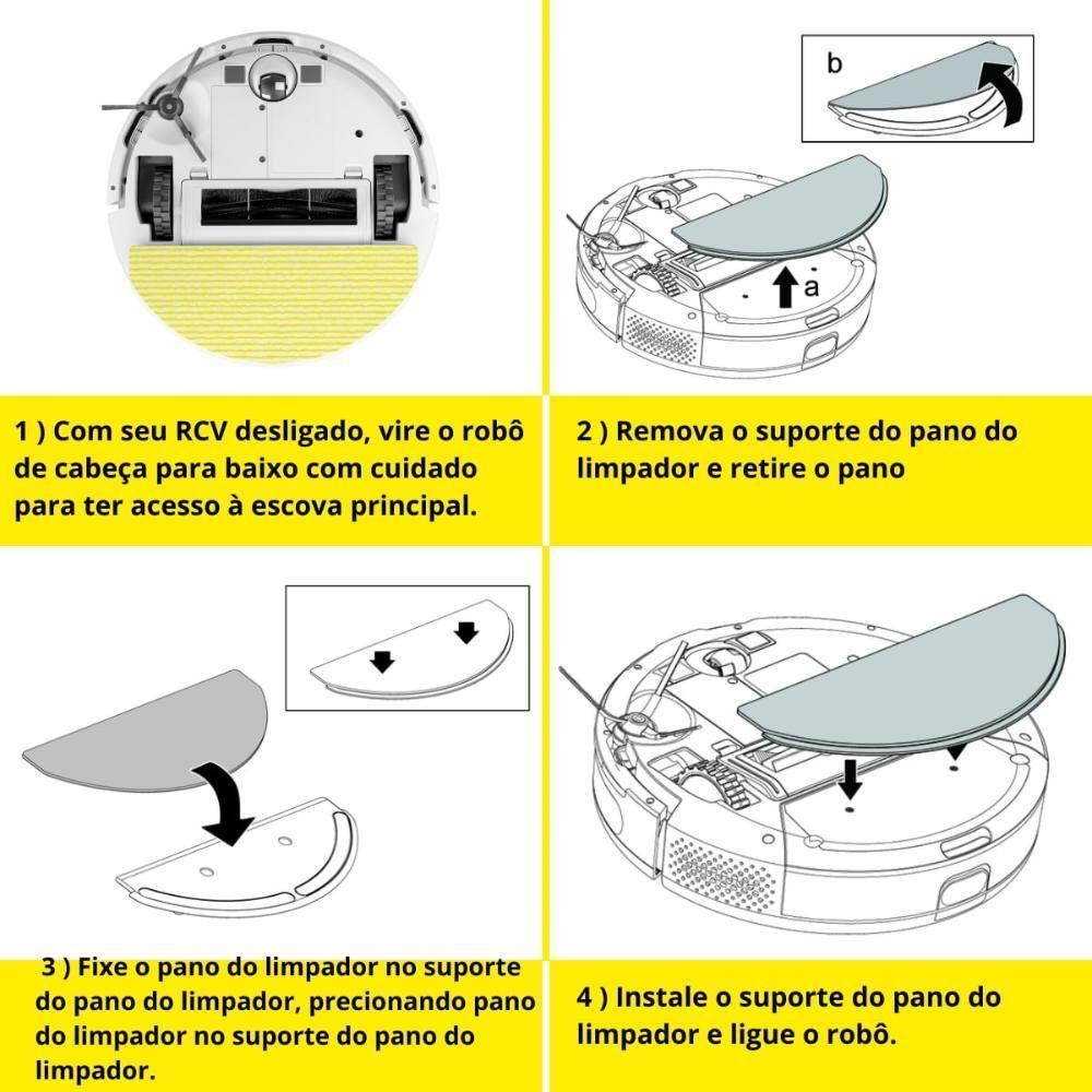 Pano De Limpeza Rcv2 - 2 Unidades Karcher - 5