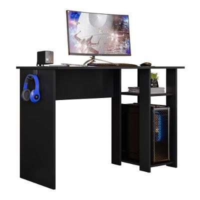 Mesa Para Computador Dmx-500 108cm Pc Gamer Setup Preto - Abmaza