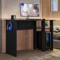 Mesa Para Computador Dmx-500 108cm Pc Gamer Setup Preto - Abmaza - 2