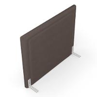 Cabeceira Cama Box Casal Padrão Alba 140cm Com Frame Veludo Marrom - Abmaza - 6