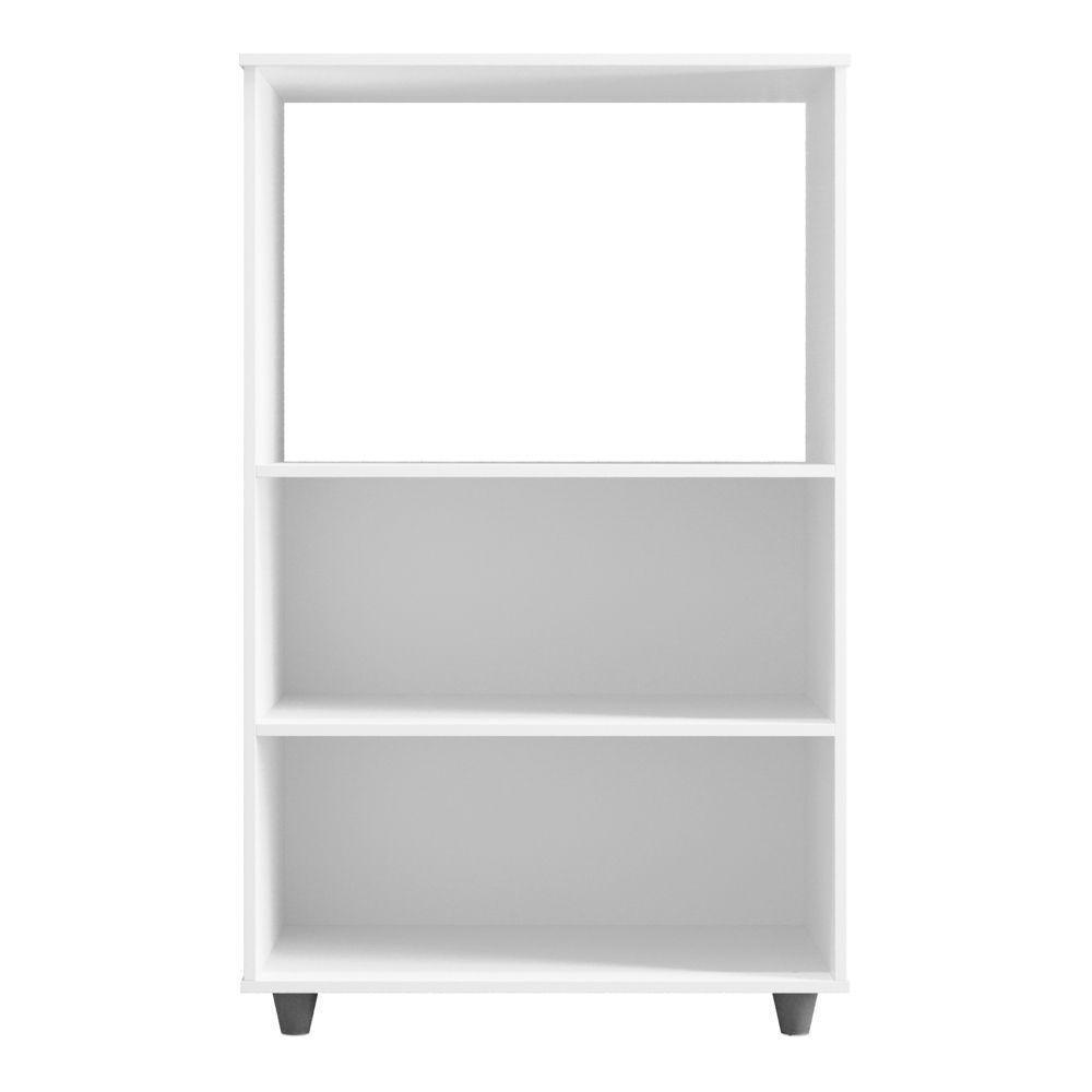 Armário Multiuso Cozinha Para Forno Micro-ondas Thaís 02 Portas Branco - Abmaza - 3