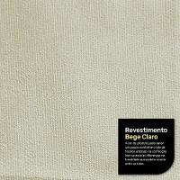 Poltrona Namoradeira Aisha 02 Lugares Orgânica Suede Bege Claro - Abmaza - 5