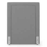 Cabeceira Cama Box Solteiro Alba 90cm Com Frame Linho Cinza - Abmaza - 6