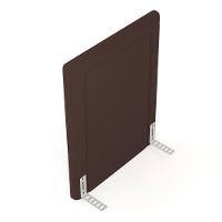 Cabeceira Cama Box Solteiro Alba 90cm Com Frame Bouclé Marrom - Abmaza - 5