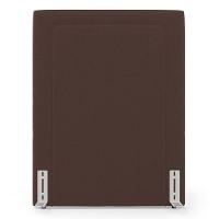 Cabeceira Cama Box Solteiro Alba 90cm Com Frame Bouclé Marrom - Abmaza - 6