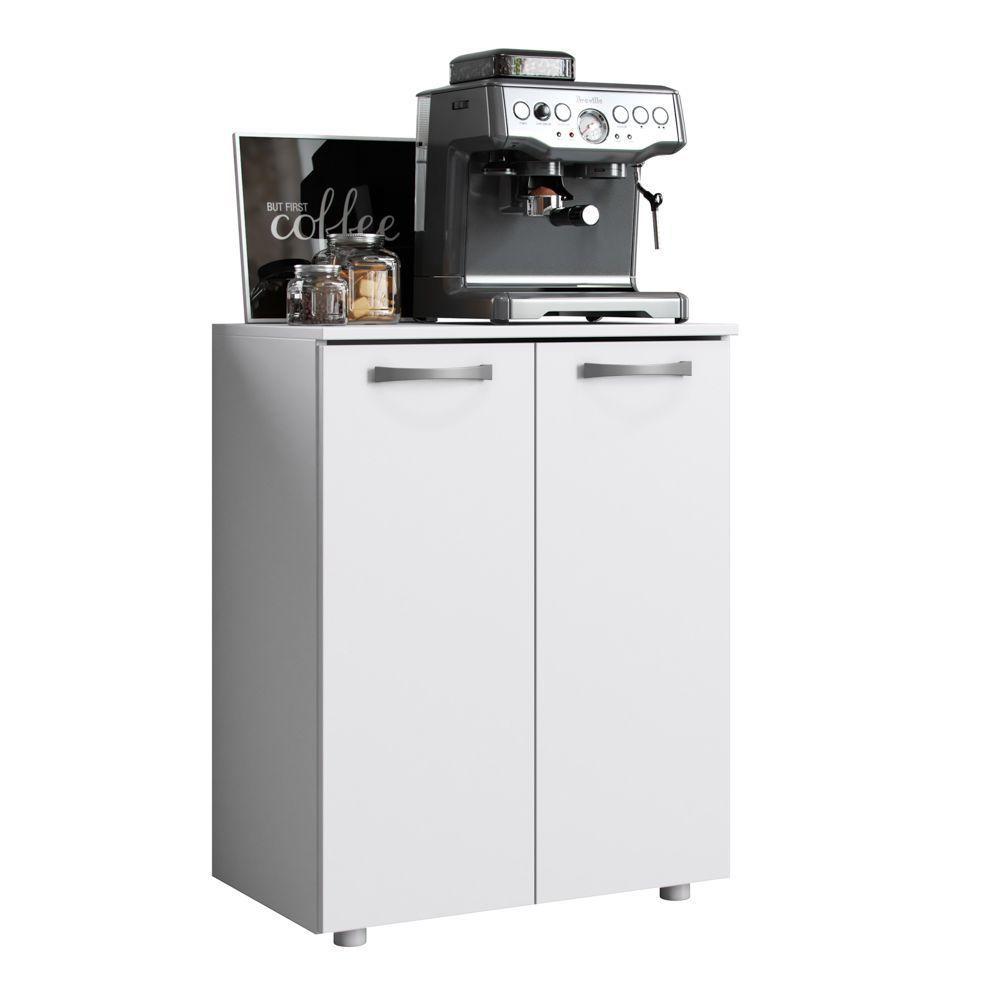 Balcão Multiuso Cantinho Do Café Denver 02 Portas Branco - Abmaza - 1