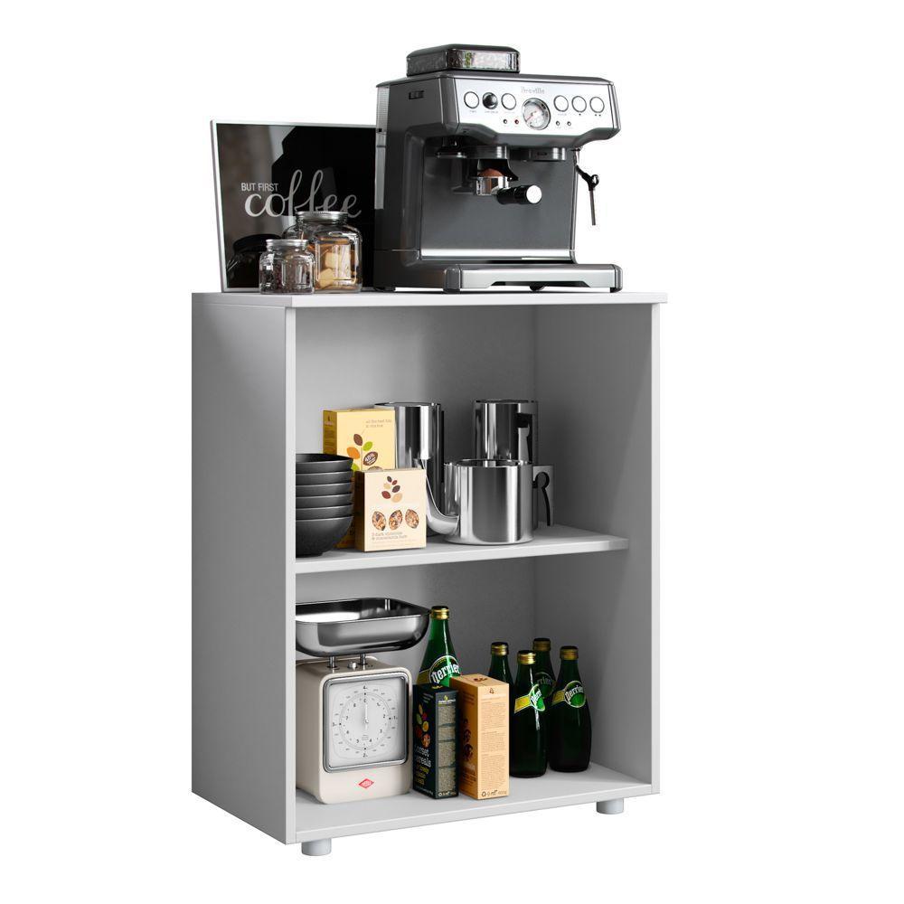 Balcão Multiuso Cantinho Do Café Denver 02 Portas Branco - Abmaza - 3