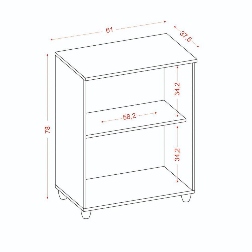 Balcão Multiuso Cantinho Do Café Denver 02 Portas Branco - Abmaza - 4