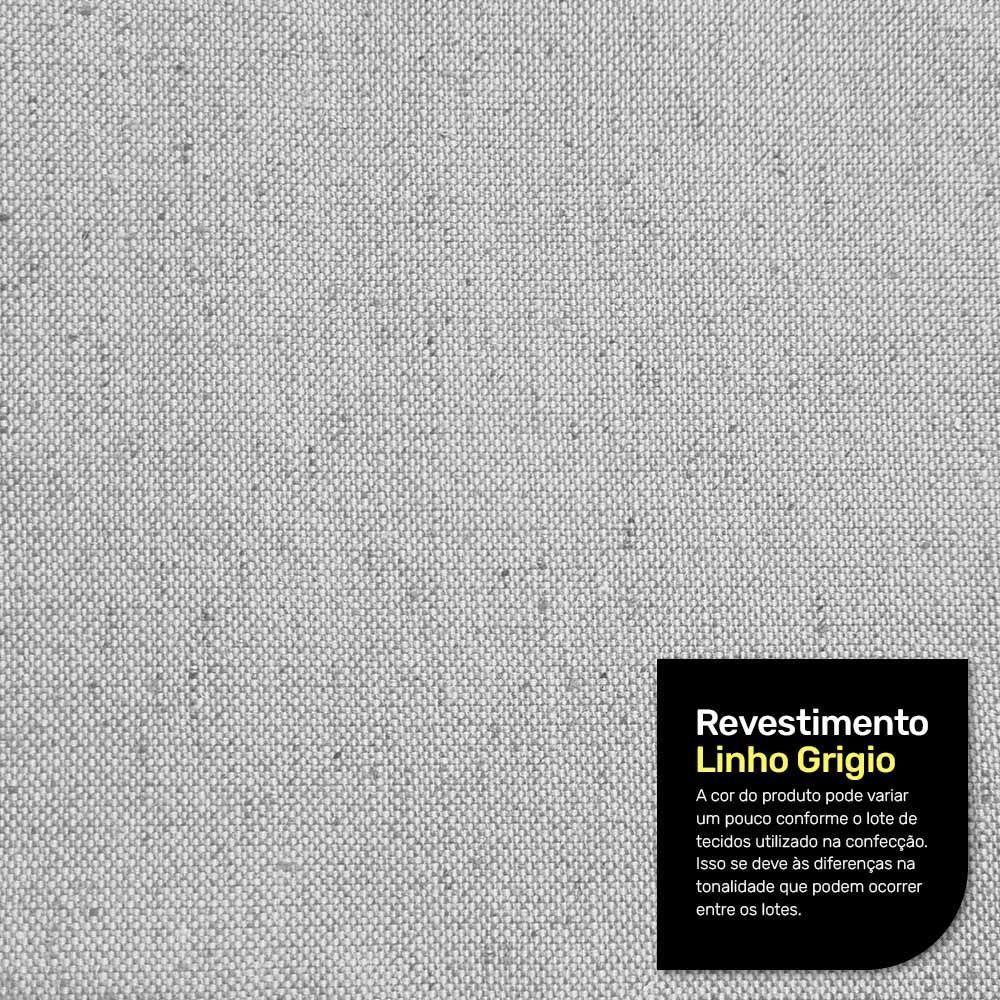 Kit 02 Poltronas Varanda Samoa Madeira Maciça Com Cordas Náutica Linho Rústico Grigio - Abmaza - 4