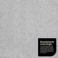 Kit 02 Poltronas Varanda Samoa Madeira Maciça Com Cordas Náutica Linho Rústico Grigio - Abmaza