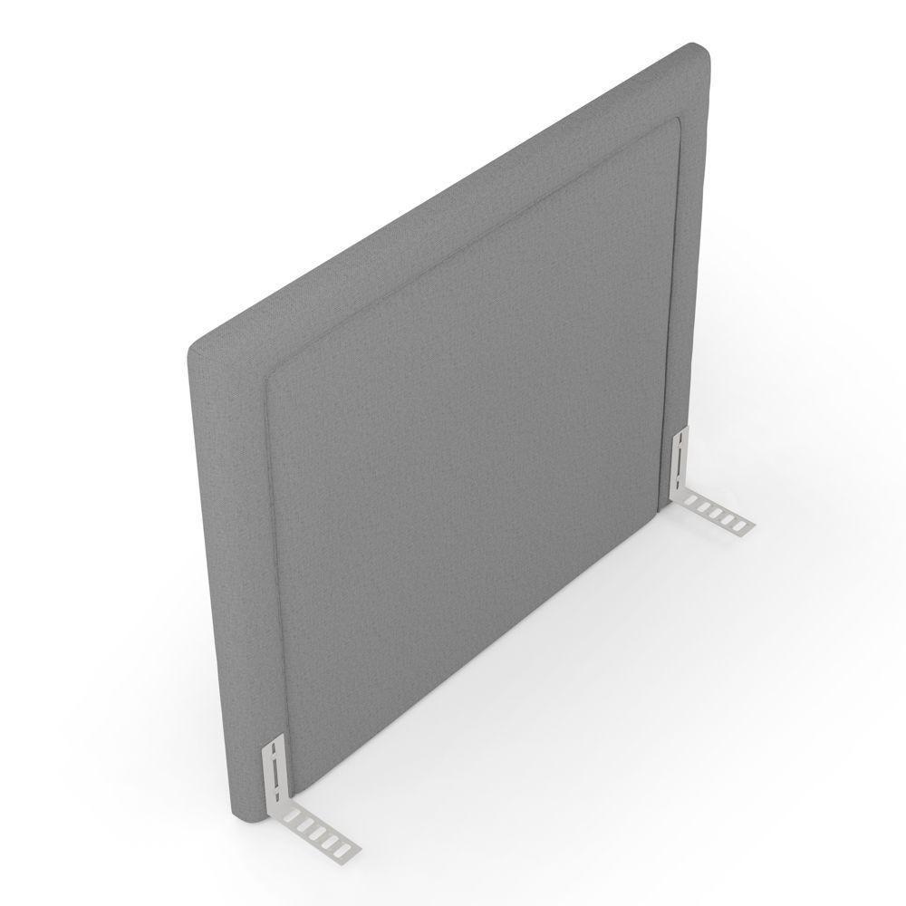 Cabeceira Cama Box Casal Padrão Alba 140cm Com Frame Linho Cinza - Abmaza - 5