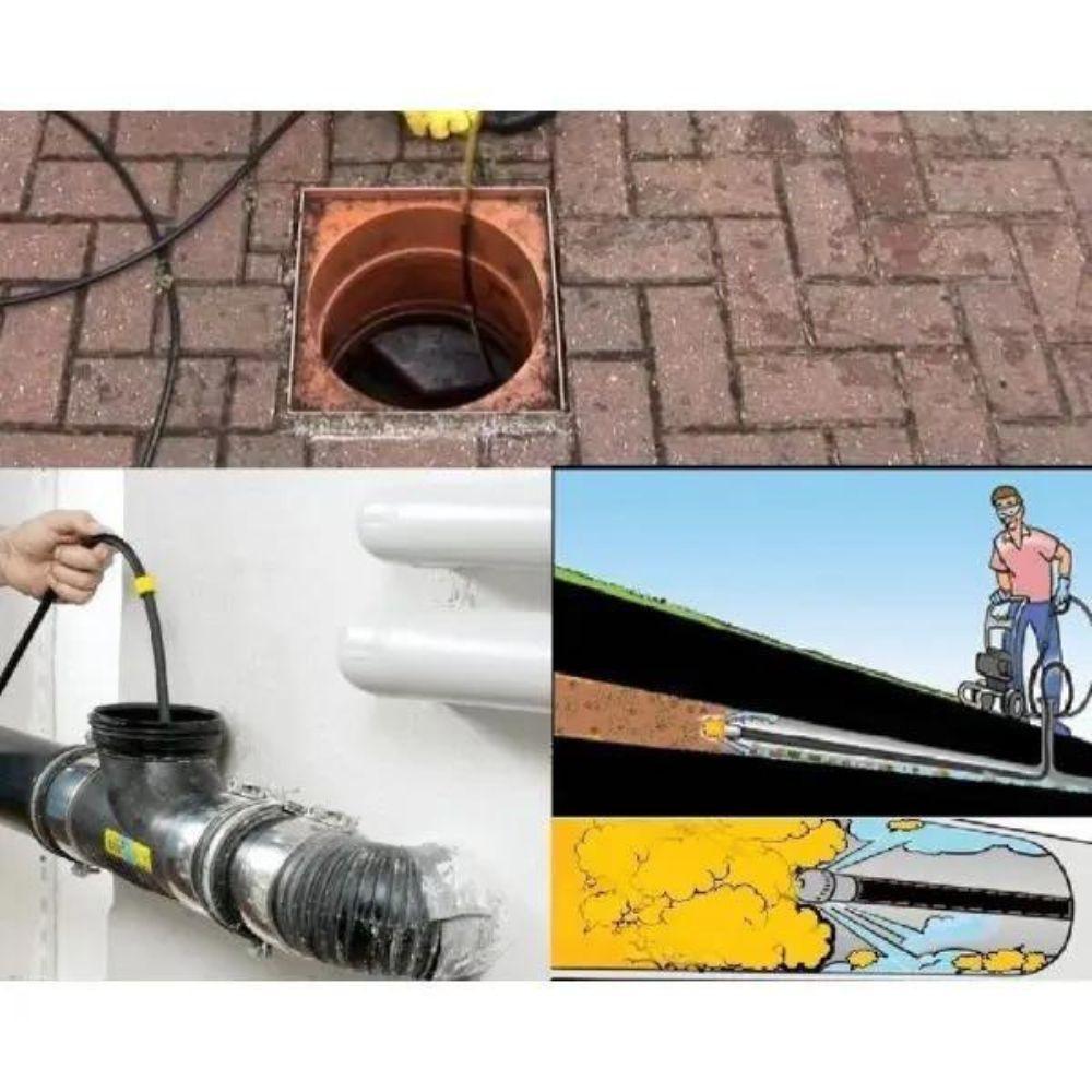 Mangueira Desentupidora 3m Lavadoras Alta Pressão Karcher - 2