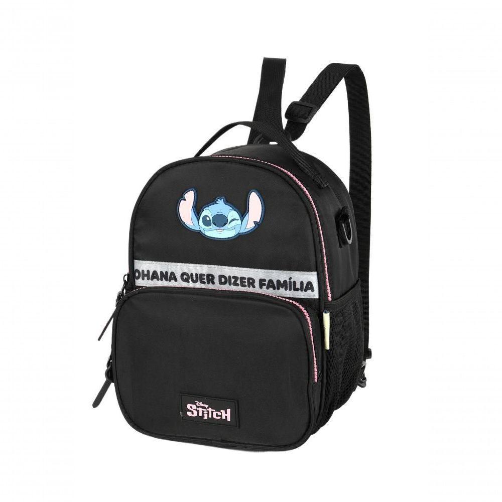 Lancheira Stitch Preto - Unico Preto - 2