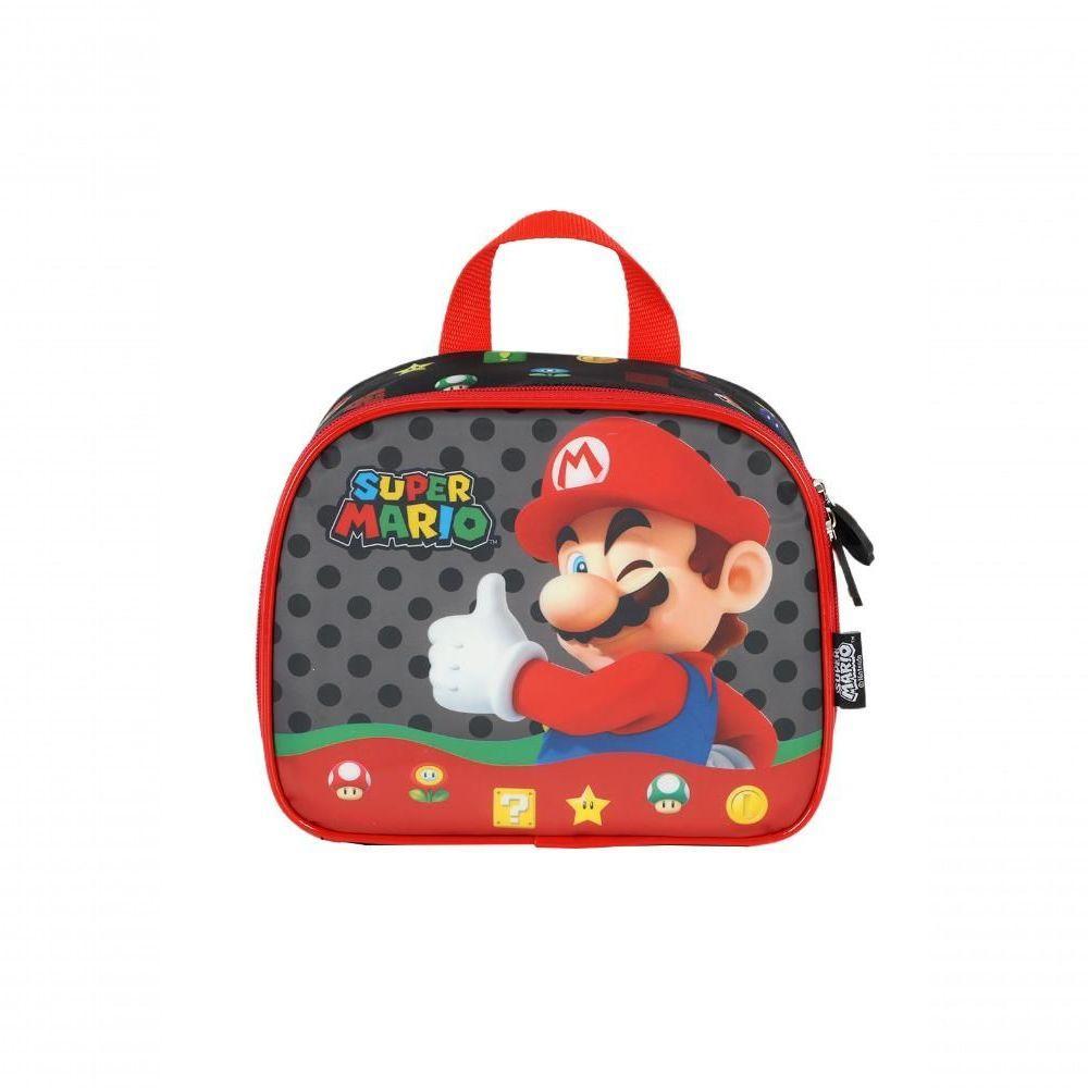 Lancheira Mario Bros Preto - Unico Preto - 1
