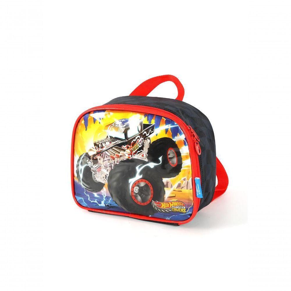 Lancheira Hot Wheels Preto - Unico Preto - 2