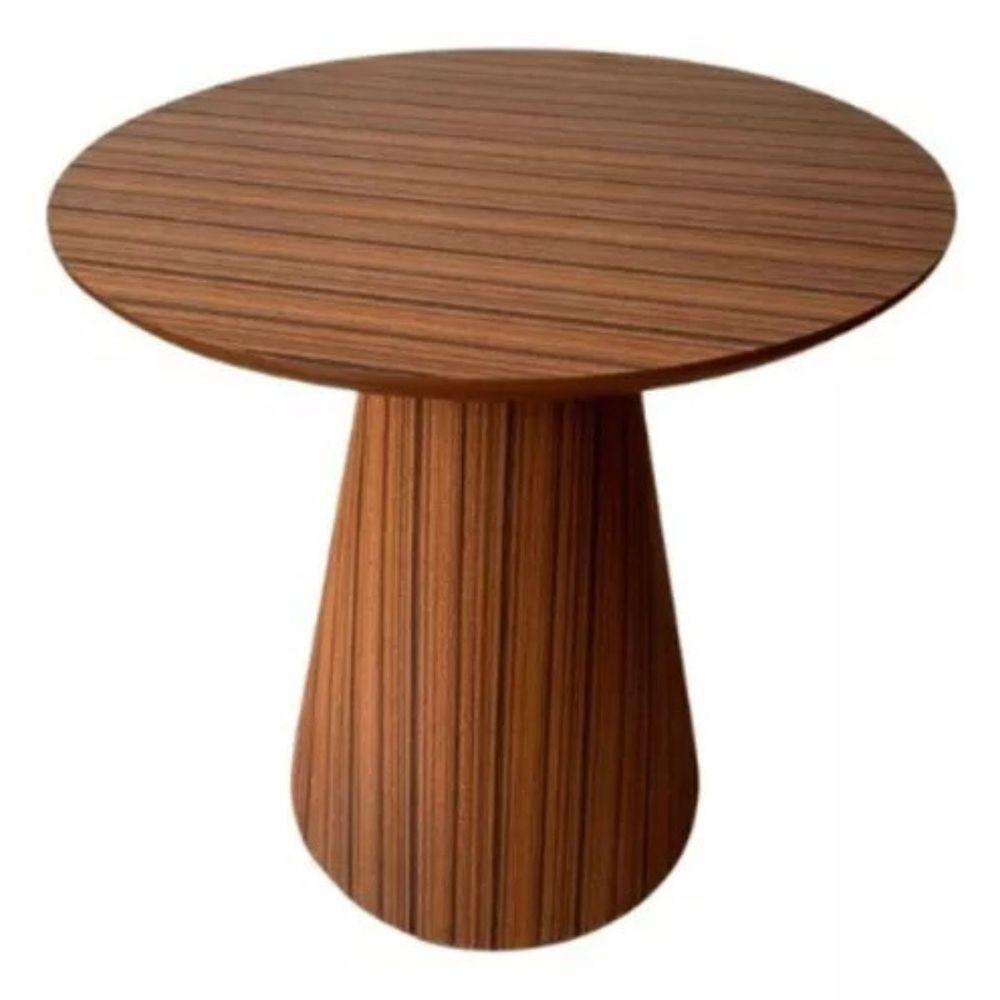 Mesa Lateral Cone Pau Ferro 51 Cm - 1