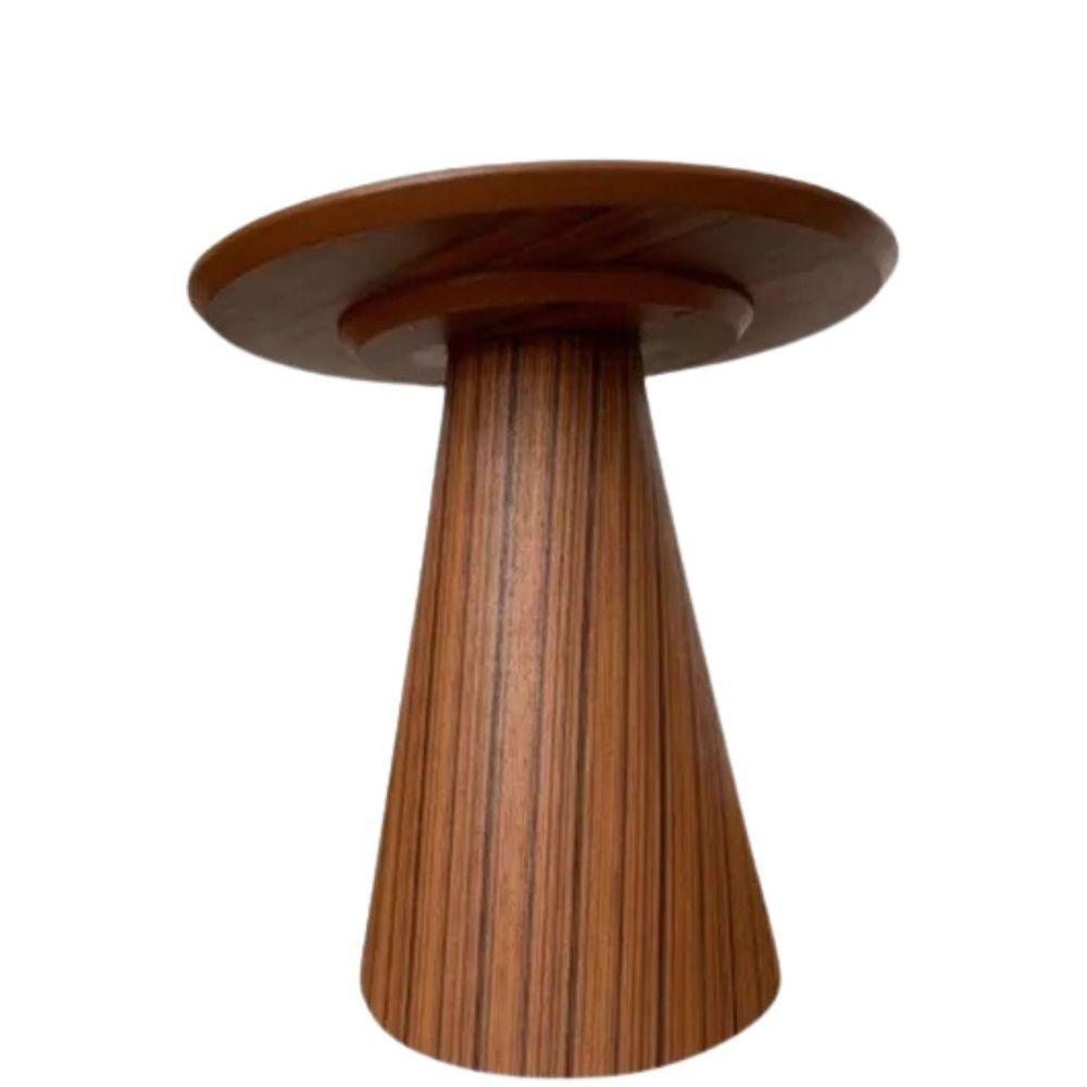 Mesa Lateral Cone Pau Ferro 51 Cm - 2