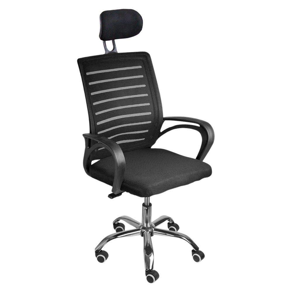 Kit 5 Cadeiras De Escritório Diretor Roma Oficial Apoio + E-book - 2